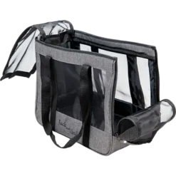 Transporteur Travel Gris/Noir 40x23x32cm - Jack And Vanilla