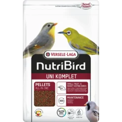 Uni Komplet Granulés Extrudés - Aliment D'entretien Pour Petits Oiseaux Frugivores Et Insectivores 3kg - Nutribird