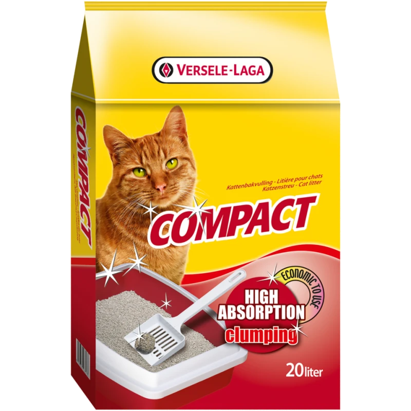 Versele-Laga Compact 20kg - Litière Pour Chats Agglutinante, D'usage Très économique 3 Versele-Laga Compact 20kg - Litière Pour Chats Agglutinante, D'usage Très économique