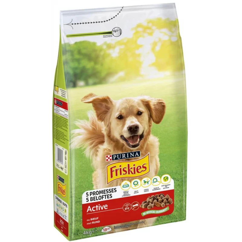 Vivafit Active - Au Boeuf 10kg - Friskies 3 Vivafit Active - Au Boeuf 10kg - Friskies